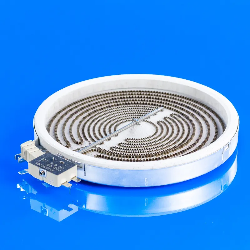 Електрична конфорка подвійна 210/120мм для плити Electrolux 3740640218 — фото 4