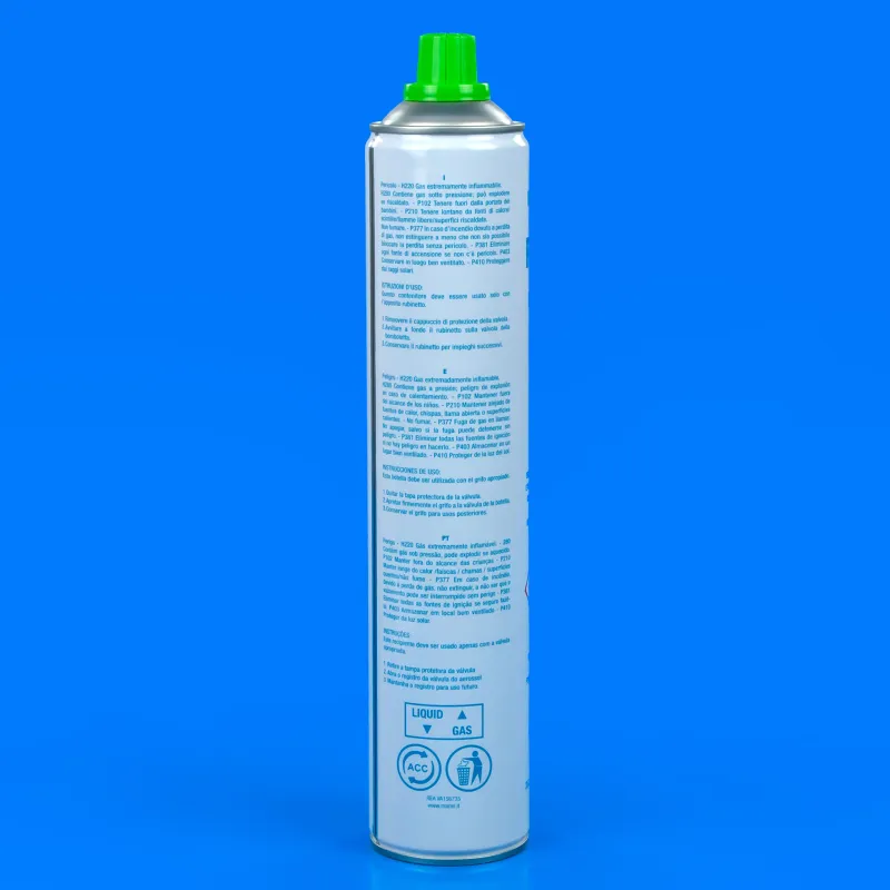 Фреон R600a Refrigerant (балон 750ml/420g) — фото 2