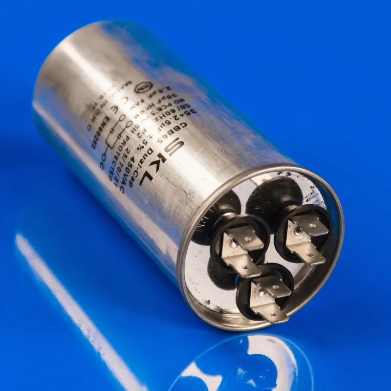 Подвійний конденсатор 35µF+2.5µF 450V для кондиціонера — фото 2