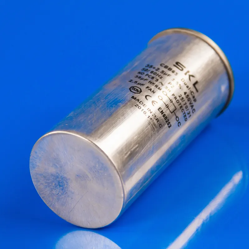 Подвійний конденсатор 35µF+2.5µF 450V для кондиціонера — фото 3