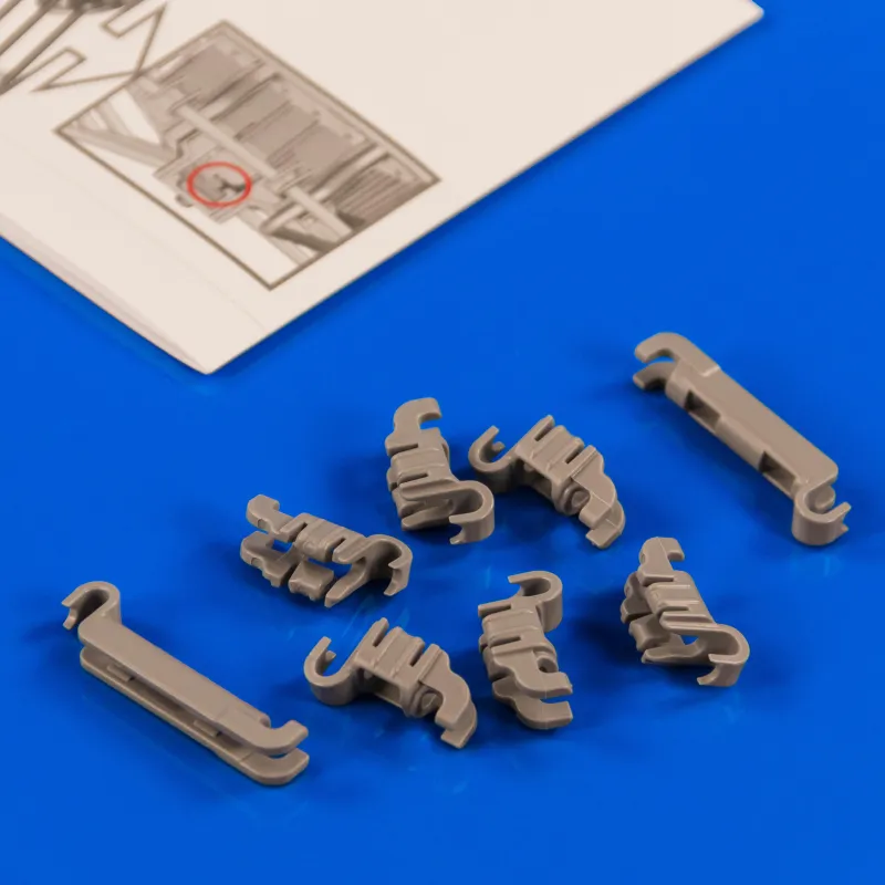 Комплект кріплень нижнього кошика посудомийної машини Bosch Siemens 611472 — фото 2