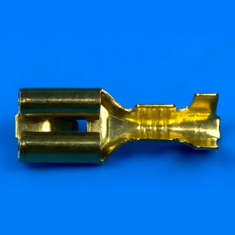 Клема плоска (мама), під кабель, гніздо 4.8mm, без ізоляції — фото 4