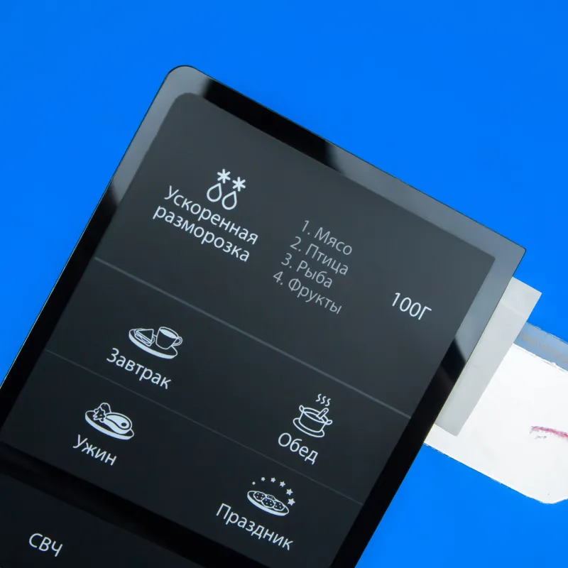 Мембранна панель керування для мікрохвильової печі Samsung DE34-00400A — фото 4