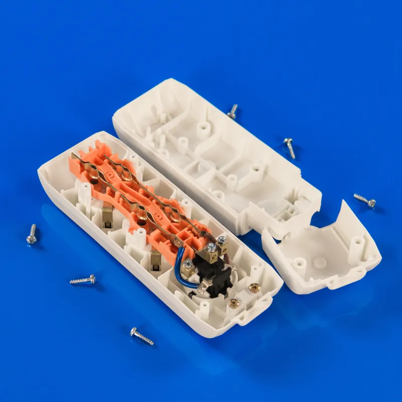 Колодка на 2 розетки із заземленням і вимикачем Viko Dual-Switch — фото 4