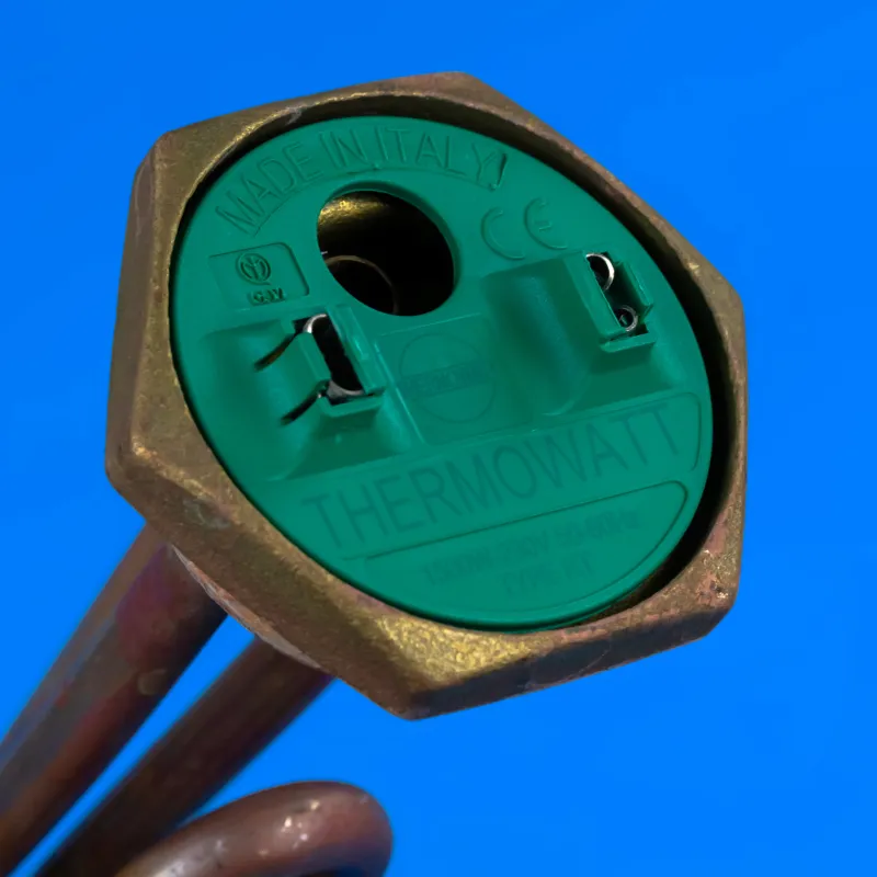 ТЕН для бойлера 1,5 кВт з портом під анод, гайка 42мм, Thermowatt — фото 4