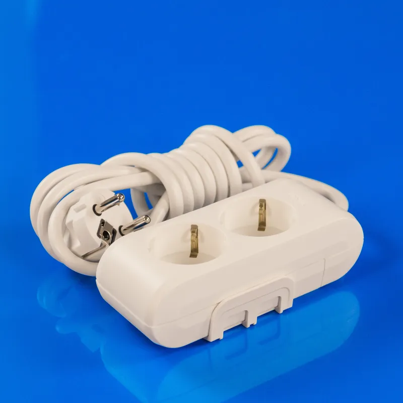 Подовжувач із заземленням на 2 розетки 2 м Viko Power-Extend — фото 3