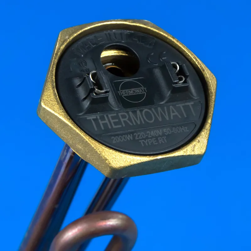 ТЕН для бойлера 2,0 кВт, з портом під анод, гайка 42мм, Thermowatt — фото 3