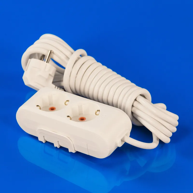 Подовжувач на 2 розетки 5м із заземленням Viko Power-Extend — фото 3