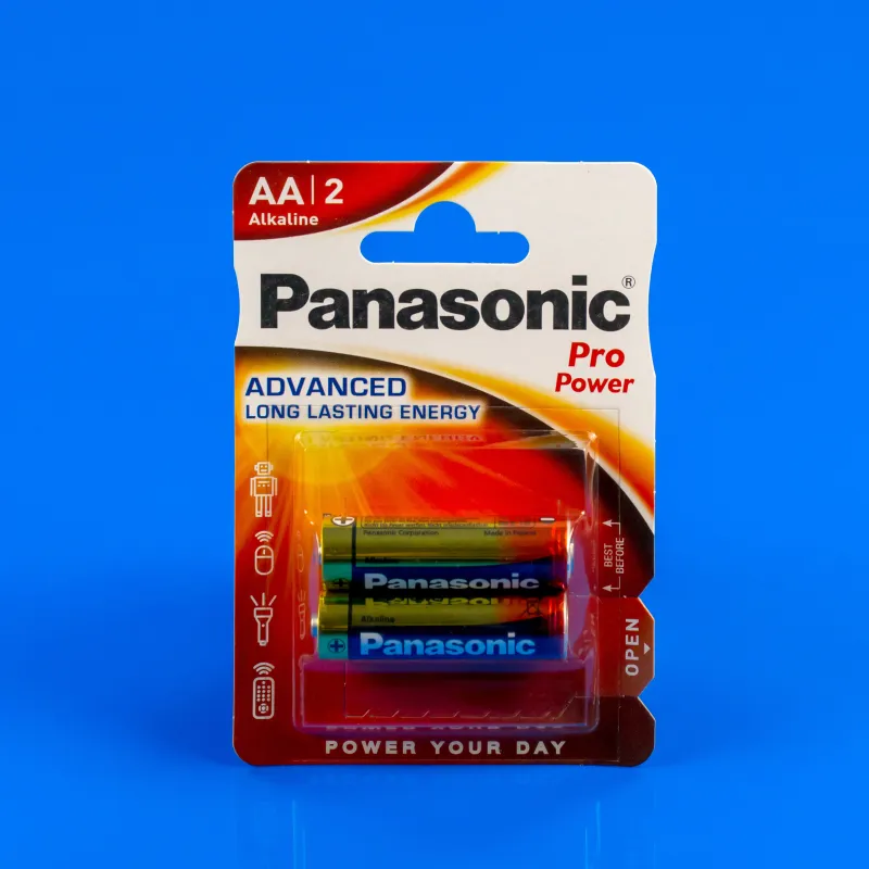 Батарейка Panasonic Pro Power AA 2 шт лужні — фото 2
