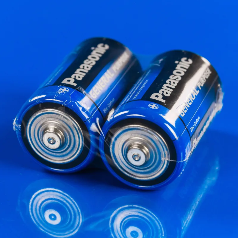 Батарейка Panasonic D Zinc-Carbon 2шт (R20BER/2P) — фото 2