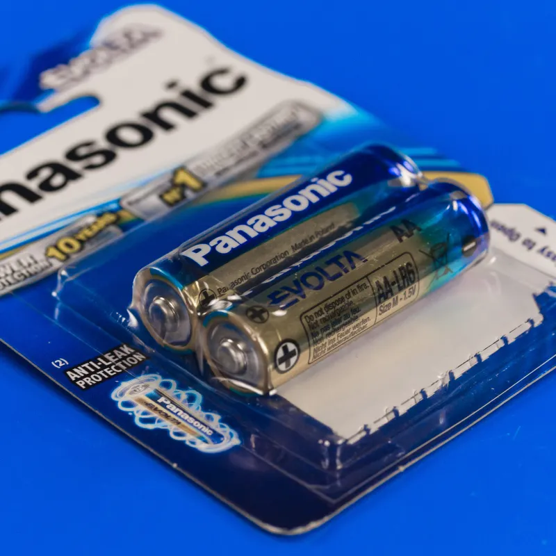 Батарейка Panasonic Evolta AA Alkaline 2 шт (LR6EGE/2BP) — фото 2