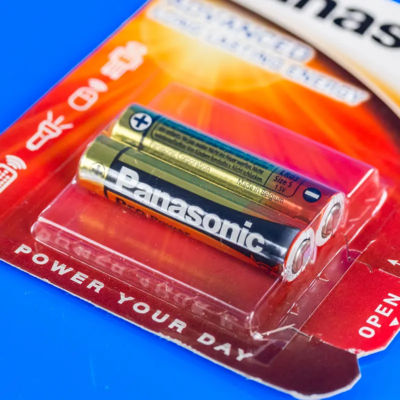 Panasonic Pro Power AAA 2шт Alkaline батарейки (LR03XEG/2BPR) — фото 2