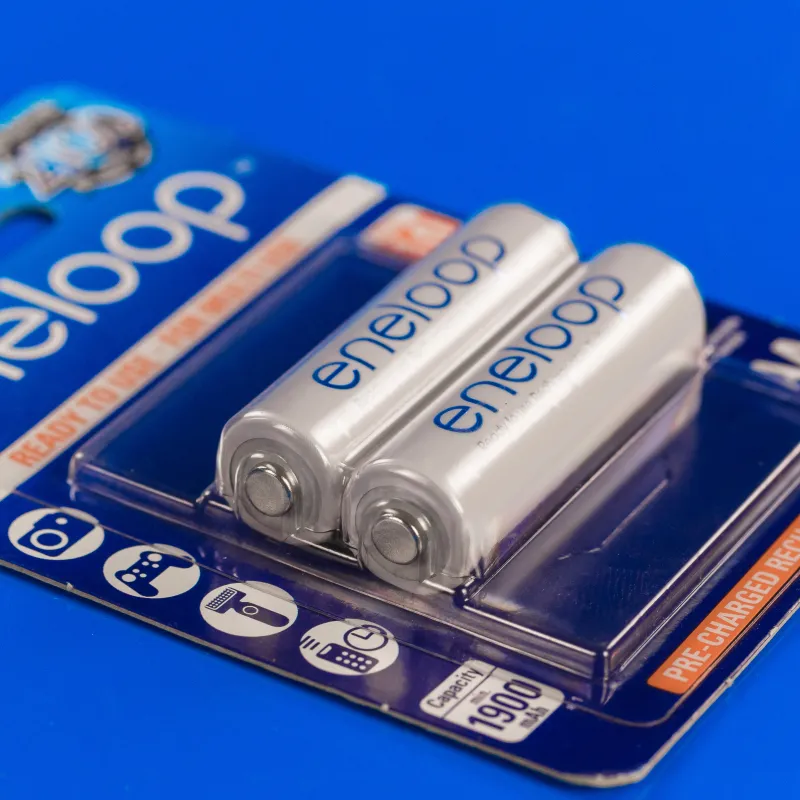 Panasonic Eneloop AA 1900mAh 2шт Ni-MH акумулятор — фото 2