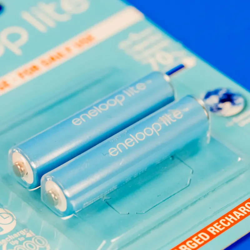 Panasonic Eneloop Lite AAA 550mAh 2шт Ni-MH акумулятор — фото 3