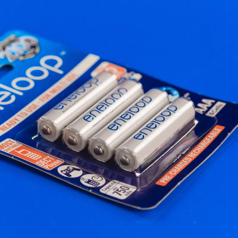 Акумулятор Panasonic Eneloop Lite AAA 750mAh 4шт Ni-MH — фото 2