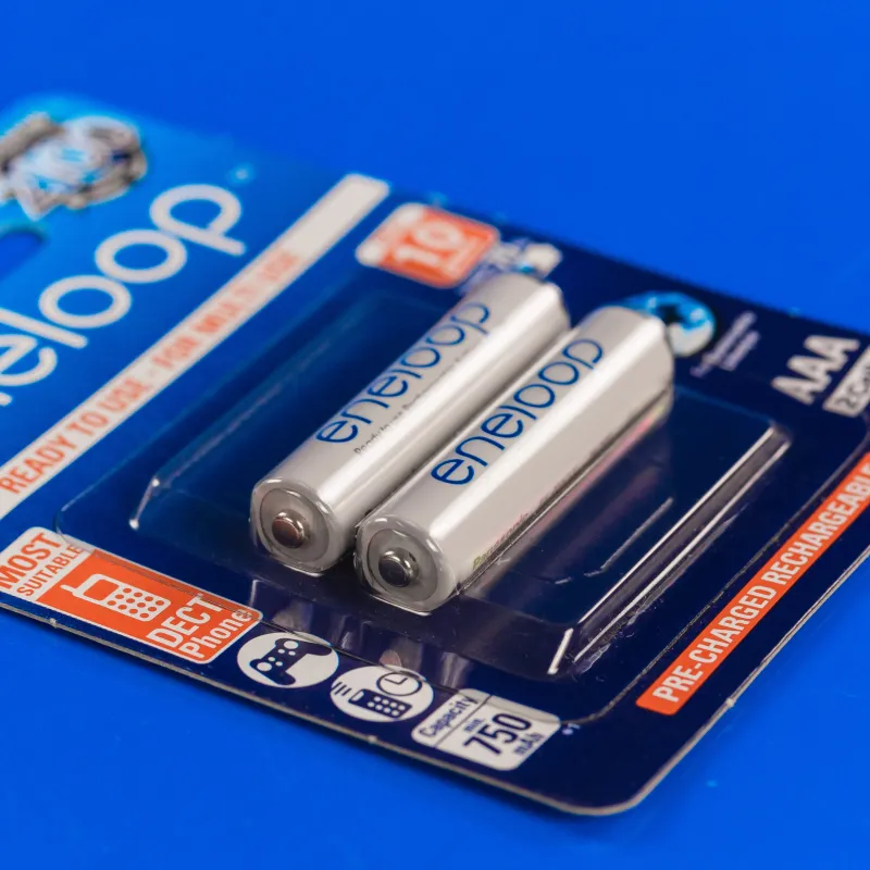 Panasonic Eneloop Ni-MH AAA 750mAh 2шт (BK-4MCCE/2BE) — фото 2