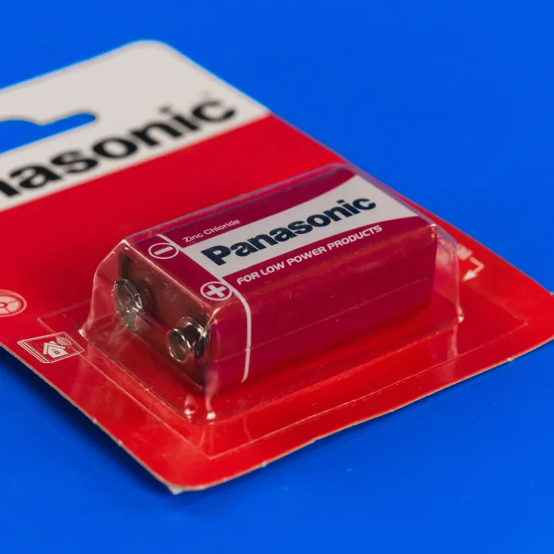 Panasonic Red Zinc 6F22 Zinc-Carbon Батарейка 1шт — фото 2