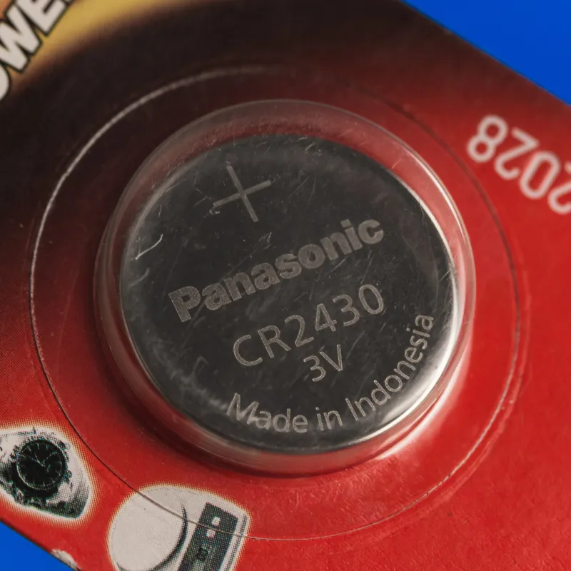Panasonic Lithium CR 2430 Батарейка 1шт (CR-2430EL/1B) — фото 2