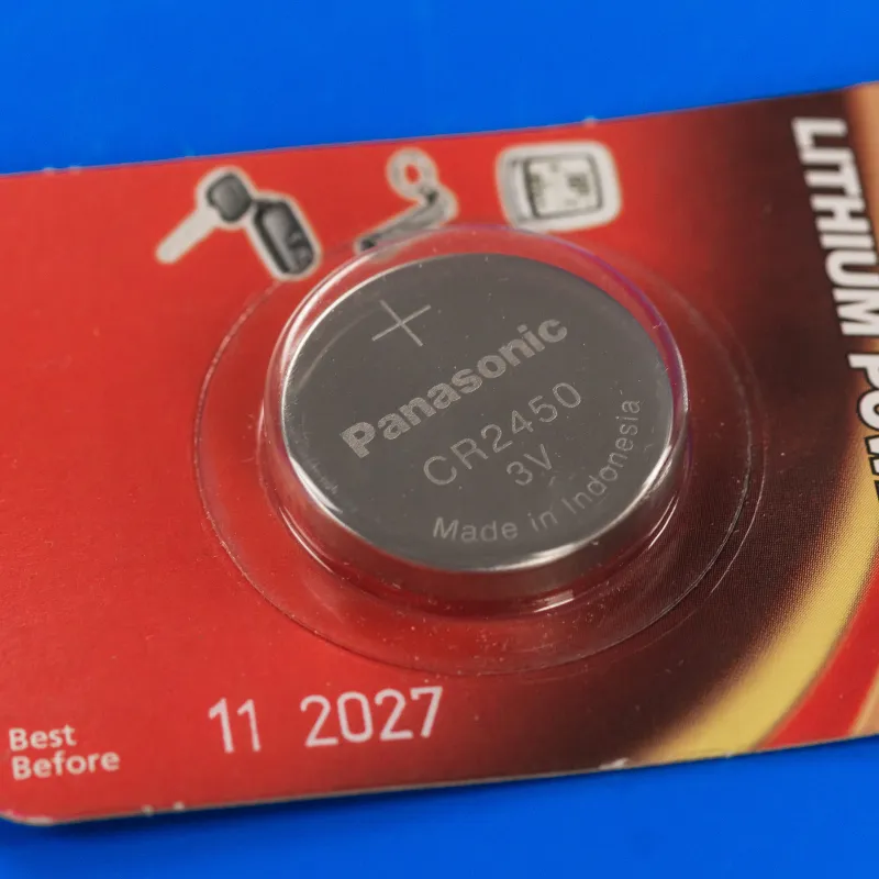 Батарейка Panasonic CR 2450 Lithium, 1 шт. — фото 2