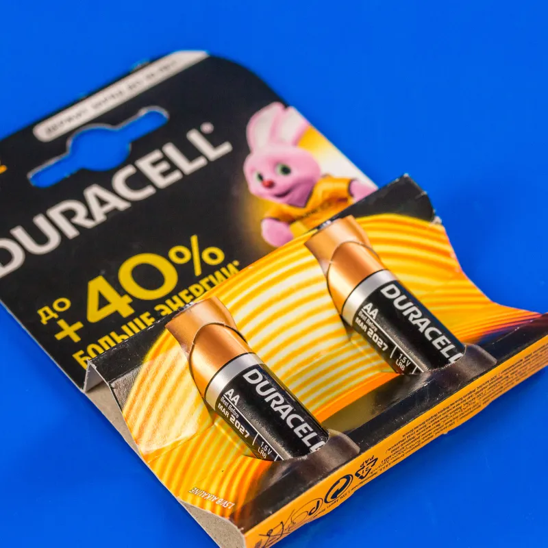 Батарейка Duracell AA (LR6) MN1500 Basic 2шт — фото 3