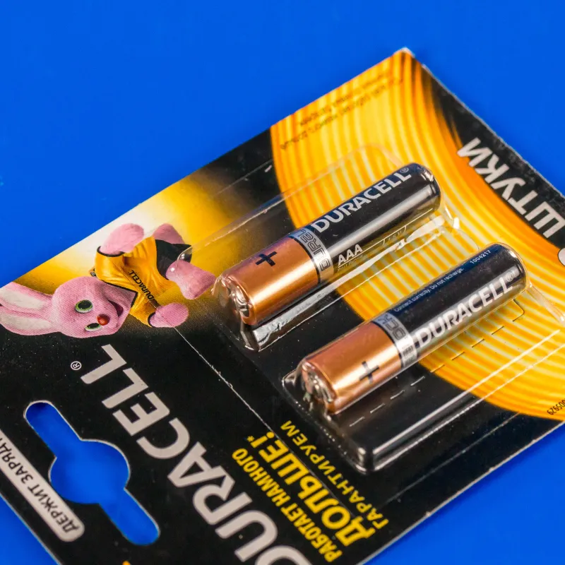 Батарейка Duracell AAA (LR03) MN2400 2 шт. — фото 3