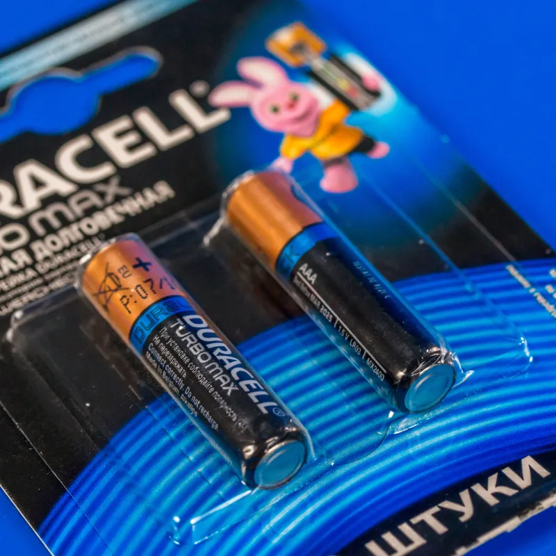 Батарейка Duracell TurboMax AAA (LR03) 2шт - MX2400 — фото 3