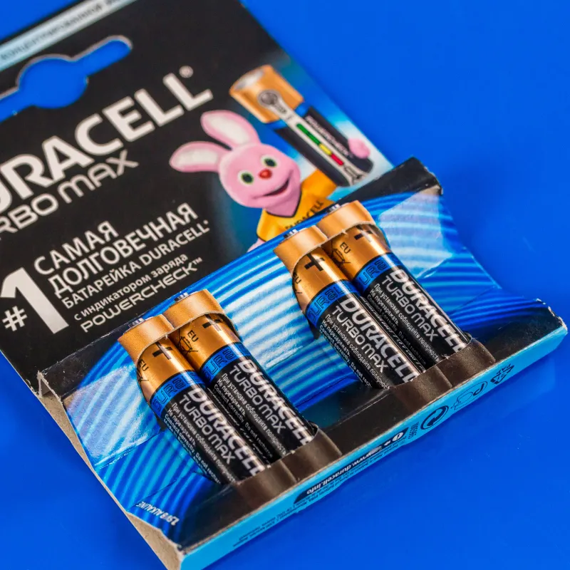 Батарейка Duracell AAA (LR03) MX2400 Turbo 4шт — фото 3