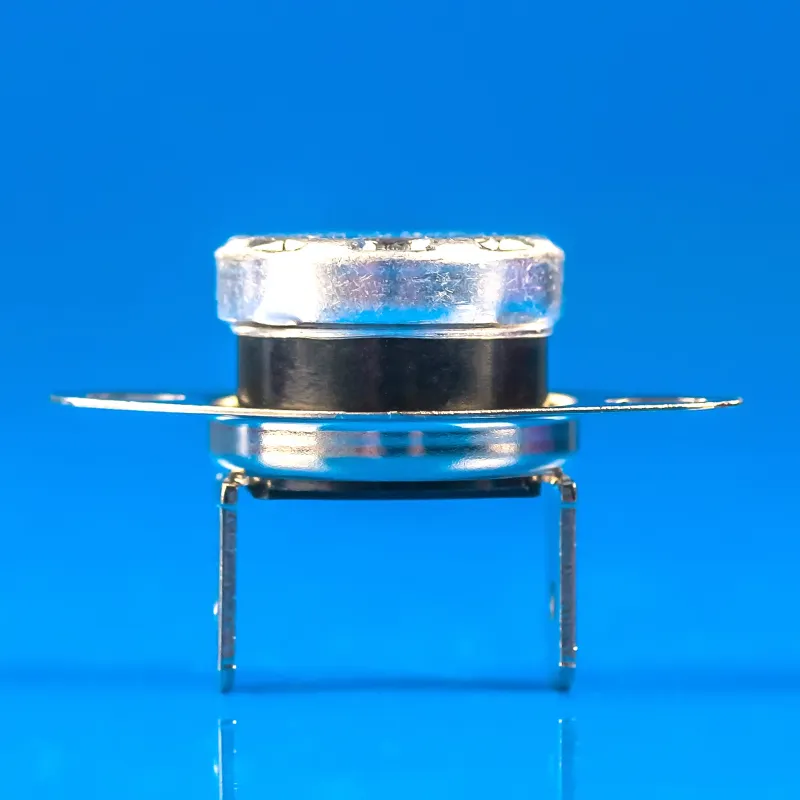 Термостат для плити KSD301 100°C 250V 10A (перпендикулярні клеми) — фото 4