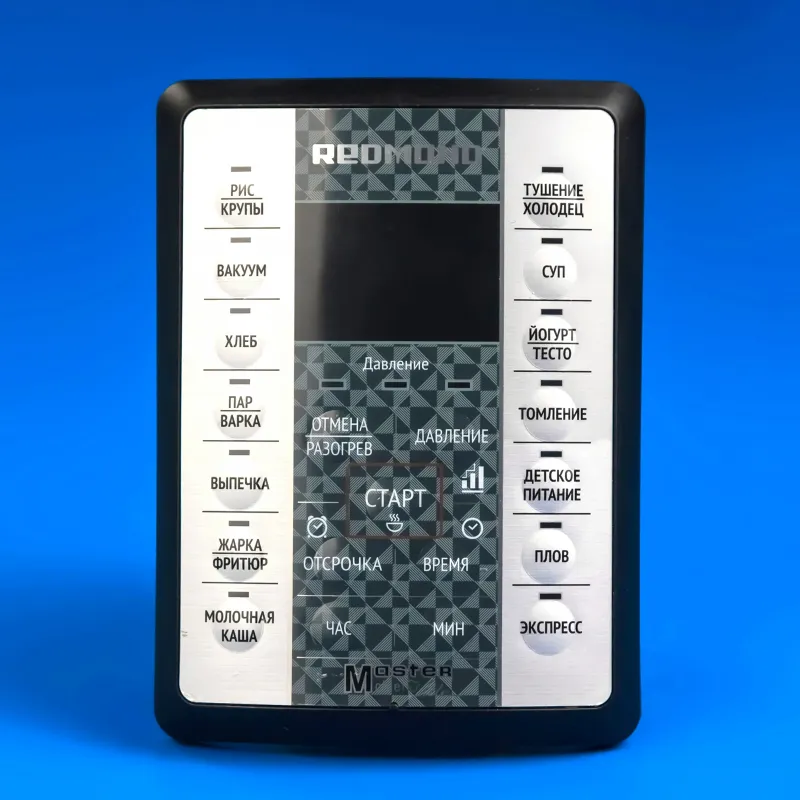 Панель керування з наклейкою для мультиварки Redmond RM-PM380 — фото 2
