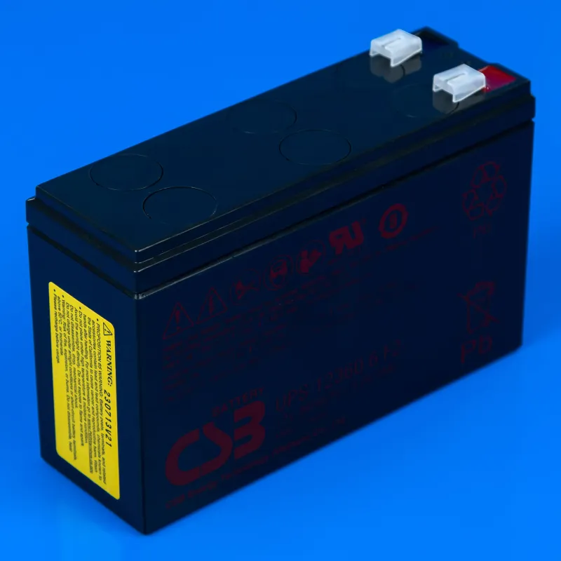 Акумулятор для ДБЖ CSB 12V 6Ah UPS123606 — фото 2