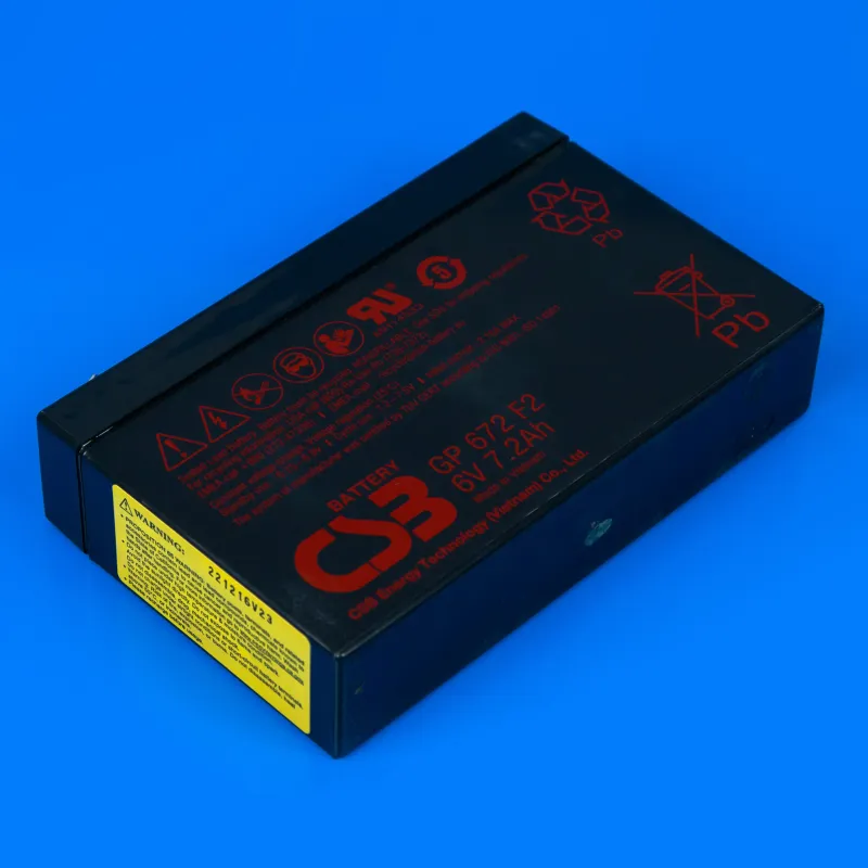 Акумулятор для ДБЖ 6V 7.2Ah CSB GP672 — фото 4