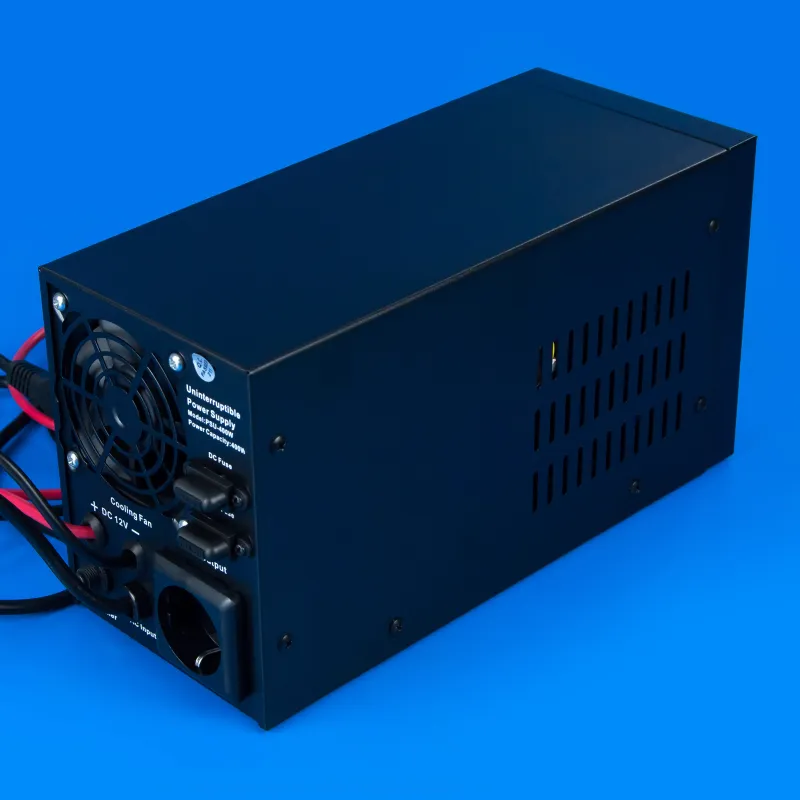 Інвертор ДБЖ Ritar 600VA LCD, 400W 12V для зовнішнього АКБ — фото 2