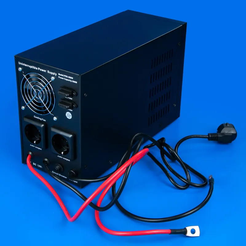 Інвертор ДБЖ Pure Sine Ritar SK-800VA LCD, 500W 12V, зовнішній АКБ — фото 2