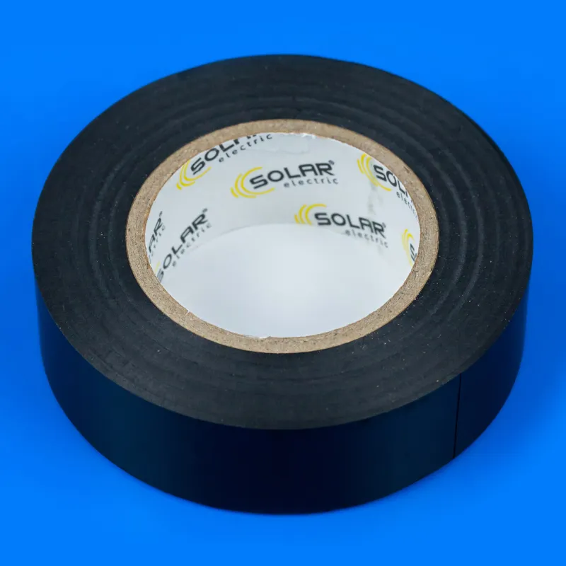 Ізолента чорна Solar 20м 19мм — фото 3