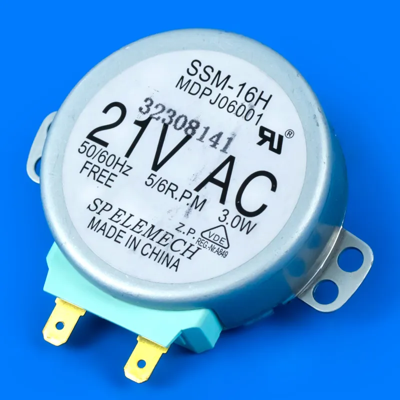 Моторчик тарілки для мікрохвильовки 21V 5/6rpm Samsung DE31-10154D — фото 2