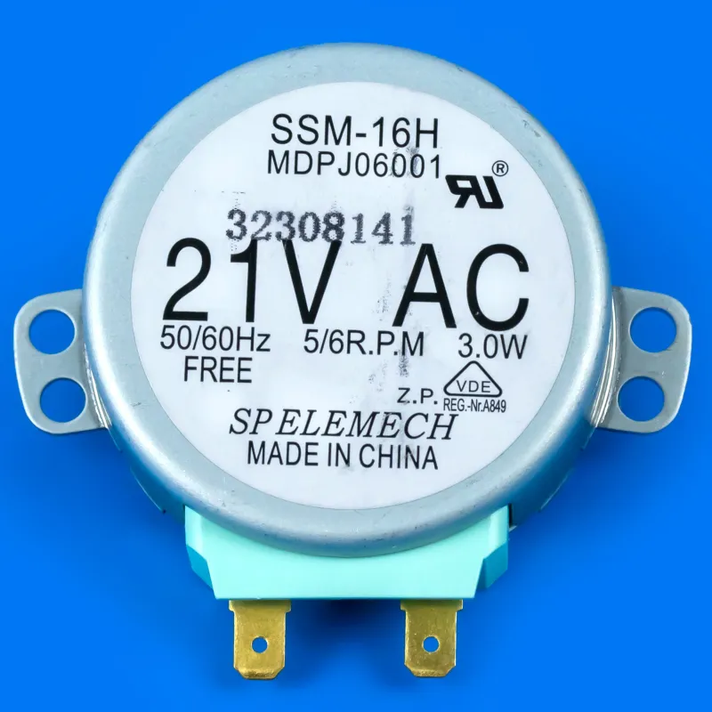 Моторчик тарілки для мікрохвильовки 21V 5/6rpm Samsung DE31-10154D — фото 3