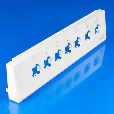 Передня панель управління плити Beko 418315031