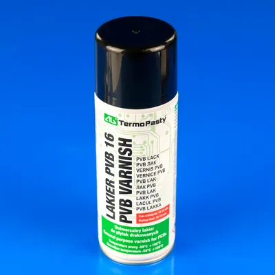 Діелектричний лак для радіодеталей Termopasty PVB 16 AG 400ml