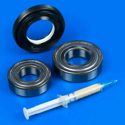 Комплект підшипників SKF і сальник LG (205 + 206 + 37-66-9,5/12 + Мастило)