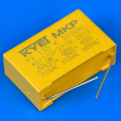 Металізований поліпропіленовий конденсатор 1,5mf 310V ±10%
