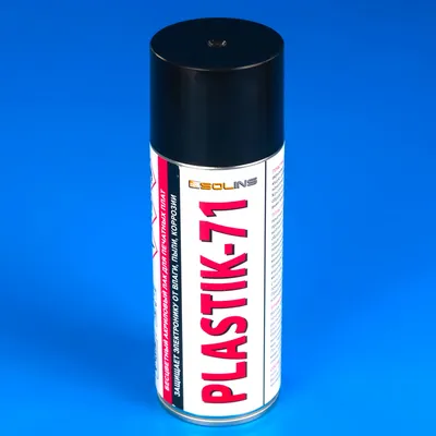 Радіодеталь акриловий лак діелектричний Solins Plastik-71 400 мл