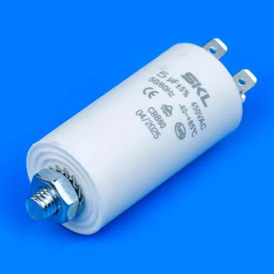 Конденсатор 5uF 450V для холодильника SKL