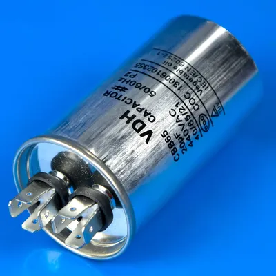 Металевий конденсатор для кондиціонера 20 Mf 440V CBB65