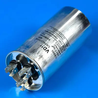 Подвійний конденсатор CBB65 30+1,5 мкФ 440V для кондиціонерів, метал