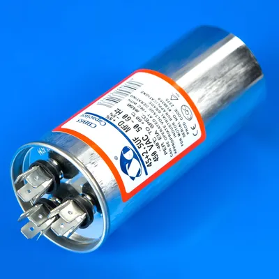 Конденсатор для кондиціонера 45/2.5 Mf 440V, метал