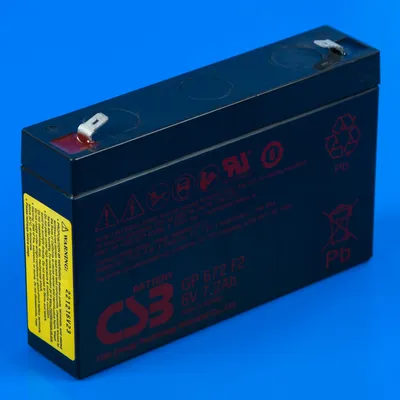 Акумулятор для ДБЖ 6V 7.2Ah CSB GP672