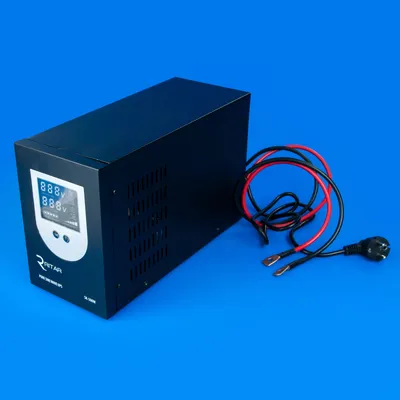 Інвертор ДБЖ Pure Sine Ritar SK-800VA LCD, 500W 12V, зовнішній АКБ