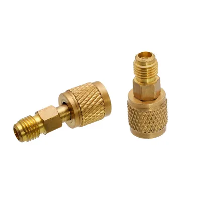 Перехідник для заправки фреону R410, 1/4″ + 5/16″ SAE