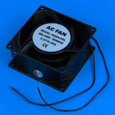 Вентилятор обдуву для холодильника XD8038AC 80x80x38мм