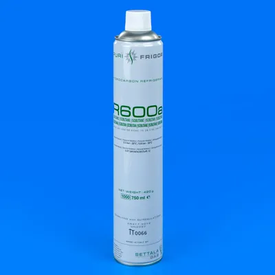 Фреон R600a у балоні 750ml/420g (білий)
